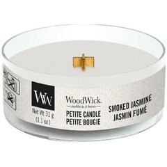 WoodWick ароматическая свеча Smoked Jasmine 31.0 г цена и информация | Подсвечники, свечи | pigu.lt