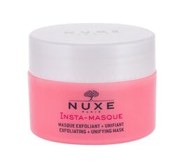 Отшелушивающая маска для лица Nuxe Insta-Masque Exfoliating + Unifying 50 мл цена и информация | Маски для лица, патчи для глаз | pigu.lt