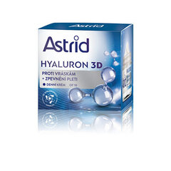 Stangrinamasis veido kremas Astrid Hyaluron 3D OF 10, 50ml цена и информация | Кремы для лица | pigu.lt