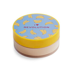 Рассыпчатая пудра с запахом банана Makeup Revolution Loose Baking, 22.0 г цена и информация | Пудры, базы под макияж | pigu.lt