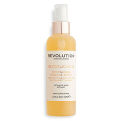 Veido purškiklis Revolution Skincare Glycolic & Aloe Scincare Revitalising Essence Spray, 100ml цена и информация | Средства для очищения лица | pigu.lt