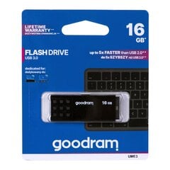 Goodram UME3 16GB USB 3.0 kaina ir informacija | USB laikmenos | pigu.lt