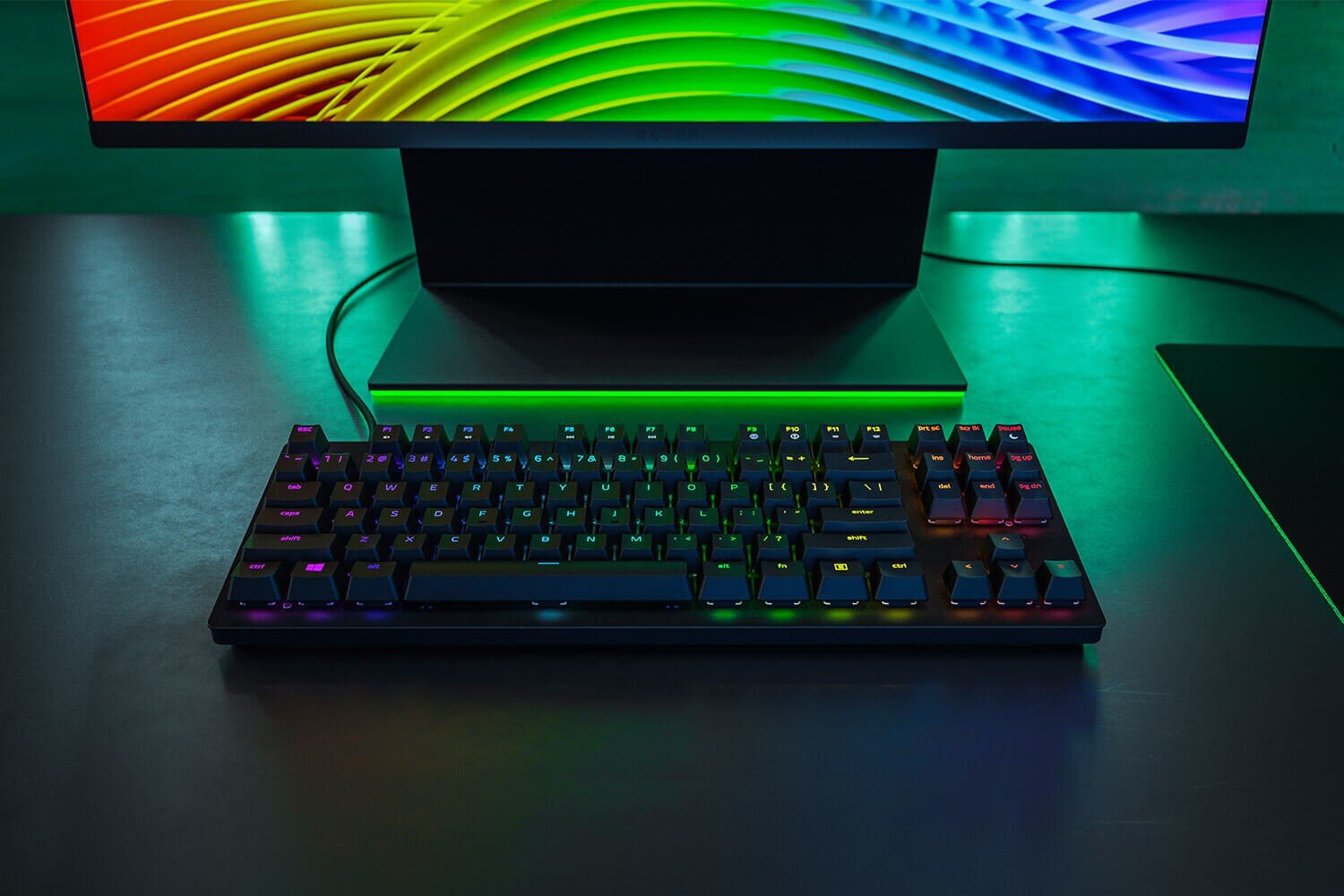 Razer Huntsman Tournament Edition US kaina ir informacija | Klaviatūros | pigu.lt