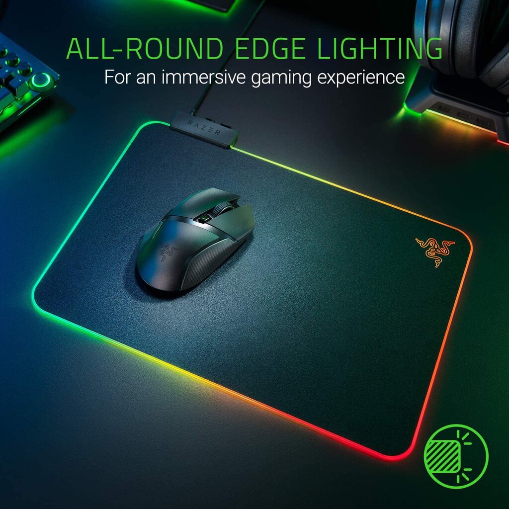 Razer Firefly V2, juoda kaina ir informacija | Pelės | pigu.lt