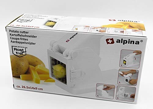 Alpina bulvių pjaustyklė, 26,5x14x9cm kaina ir informacija | Virtuvės įrankiai | pigu.lt