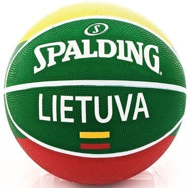 Krepšinio kamuolys Spalding RBR Lietuva, 5 dydis цена и информация | Krepšinio kamuoliai | pigu.lt