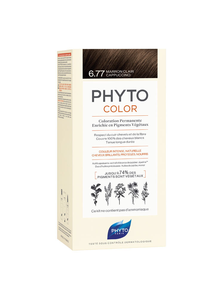 Plaukų dažai Phyto Color Nr.6.77 kaina ir informacija | Plaukų dažai | pigu.lt