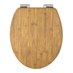 Туалетная крышка AWD Bamboo цена и информация | Детали для унитазов, биде | pigu.lt