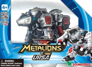 Трансформируемая мини фигурка Metalions Ursa цена и информация | Игрушки для мальчиков | pigu.lt