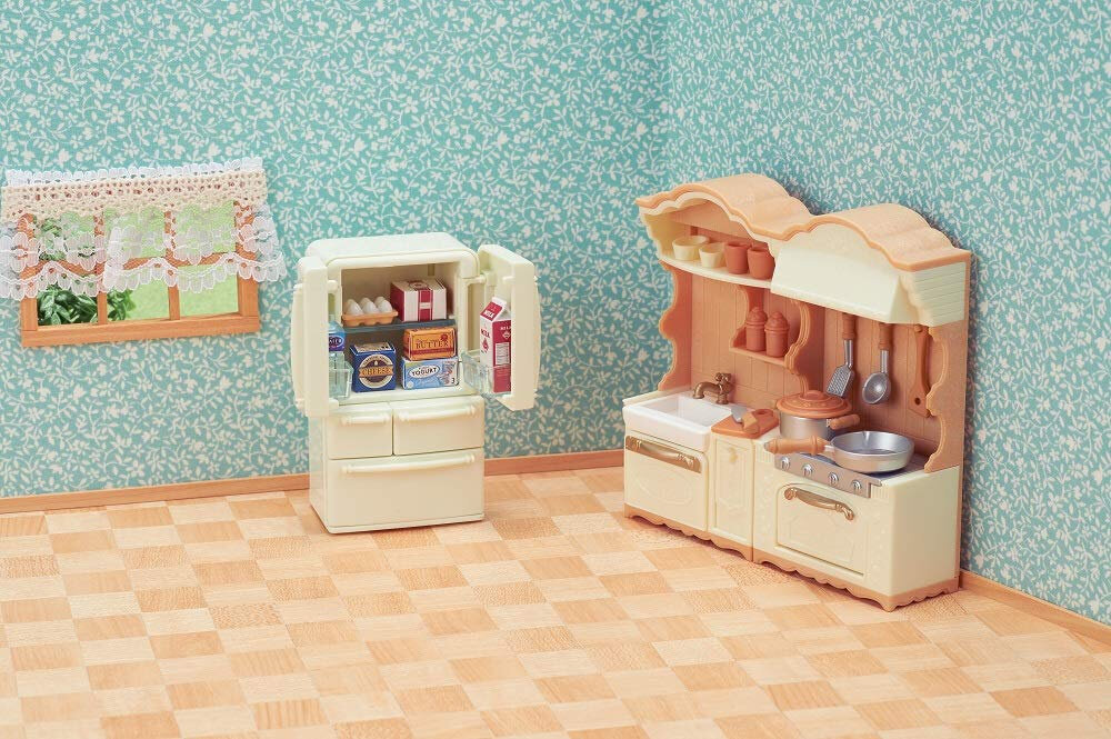 SYLVANIAN FAMILIES virtuvės baldai kaina ir informacija | Žaislai mergaitėms | pigu.lt