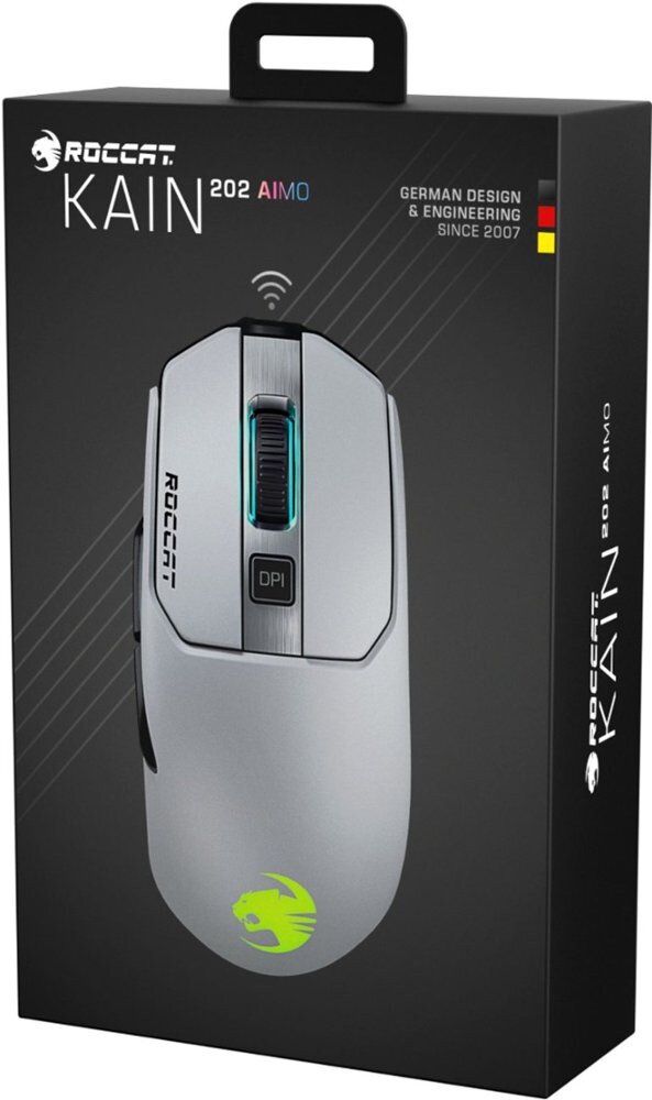 Roccat Kain 202 Aimo, balta kaina ir informacija | Pelės | pigu.lt