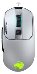 Roccat Kain 202 Aimo, белый цена и информация | Мыши | pigu.lt