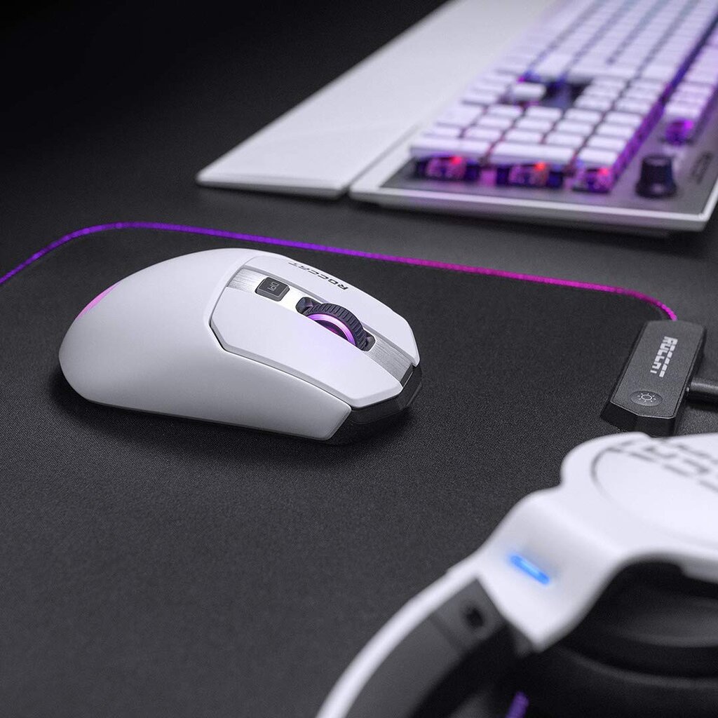 Roccat Kain 202 Aimo, balta kaina ir informacija | Pelės | pigu.lt