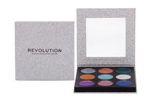 Палитра теней для век Makeup Revolution London Pressed Glitter 13,5 г, Illusion цена и информация | Тушь, средства для роста ресниц, тени для век, карандаши для глаз | pigu.lt