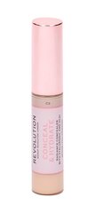 Maskuoklis Makeup Revolution London Conceal & Hydrate, 13 g kaina ir informacija | Makiažo pagrindai, pudros | pigu.lt