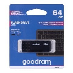 Goodram UME3 64GB USB 3.0 цена и информация | USB накопители | pigu.lt