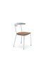 Lauko kėdė perdirbto aliuminio ir alyvuoto raudonmedžio kaina ir informacija | Lauko kėdės, foteliai, pufai | pigu.lt