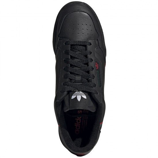 Adidas batai Continental 80 Core Black/Scarlet/Collegiate Green kaina ir informacija | Kedai vyrams | pigu.lt
