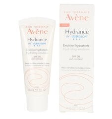 Увлажняющий крем для лица Avene Eau Thermale Hydrance UV Legere-Light 40 мл цена и информация | Кремы для лица | pigu.lt