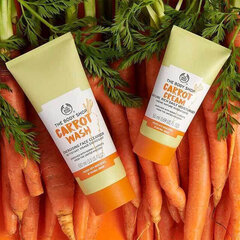 Energizuojantis veido prausiklis The Body Shop Carrot 100 ml kaina ir informacija | Veido prausikliai, valikliai | pigu.lt