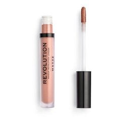 Matiniai, skysti lūpų dažai Makeup Revolution London Matte 3 ml, 121 Head Turner kaina ir informacija | Lūpų dažai, blizgiai, balzamai, vazelinai | pigu.lt