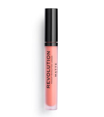 Matiniai, skysti lūpų dažai Makeup Revolution London Matte 3 ml, 107 RBF kaina ir informacija | Lūpų dažai, blizgiai, balzamai, vazelinai | pigu.lt