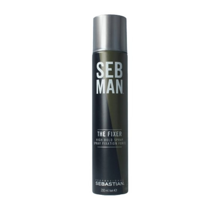Stiprios fiksacijos plaukų lakas vyrams Sebastian Professional Seb Man The Fixer Hair Spray, 200 ml kaina ir informacija | Plaukų formavimo priemonės | pigu.lt