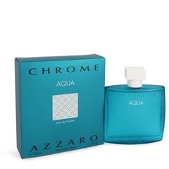 Туалетная вода Azzaro Chrome Aqua EDT для мужчин,100 мл цена и информация | Мужские духи | pigu.lt