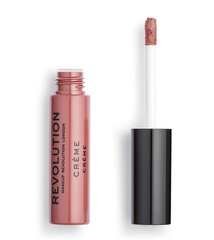 Kreminiai, skysti lūpų dažai Makeup Revolution London Creme 3 ml, 110 Chauffeur kaina ir informacija | Lūpų dažai, blizgiai, balzamai, vazelinai | pigu.lt