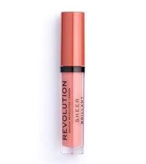 Lūpų blizgis Makeup Revolution London Gloss Sheer 3 ml, 107 RBF kaina ir informacija | Lūpų dažai, blizgiai, balzamai, vazelinai | pigu.lt