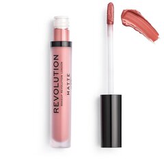 Matiniai, skysti lūpų dažai Makeup Revolution London Matte 3 ml, 112 Ballerina kaina ir informacija | Lūpų dažai, blizgiai, balzamai, vazelinai | pigu.lt