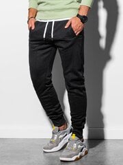 Штаны спортивные мужские Ombre P867, черные цена и информация | Мужские брюки | pigu.lt