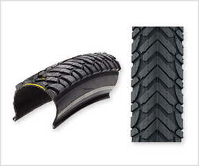 Dviračio padanga MICHELIN PROTEK CROSS 700x35 (37-622) BLACK/REFLEX kaina ir informacija | Michelin Dviračiai, paspirtukai, riedučiai, riedlentės | pigu.lt