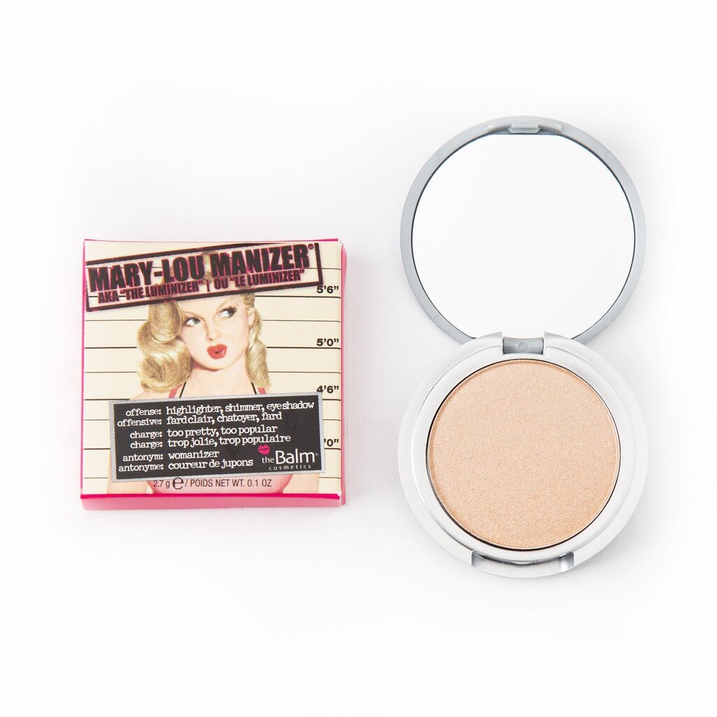 Spindesio suteikiančią pudrą Mary Lou Manizer theBalm, 2.7 g kaina ir informacija | Makiažo pagrindai, pudros | pigu.lt