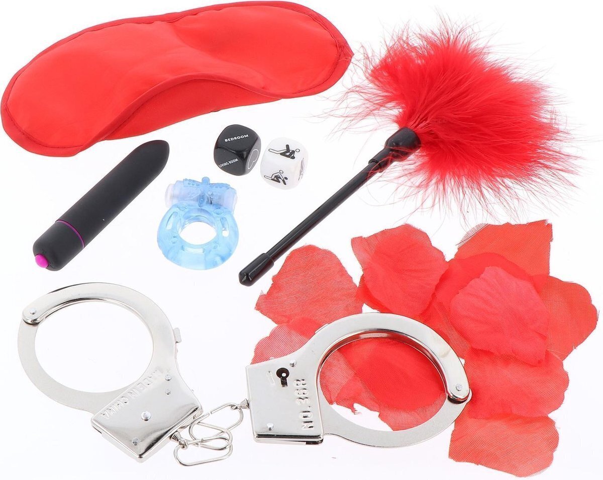 Набор секс-товаров The Kinky Fantasy Kit, 8 частей цена | n18.pigu.lt