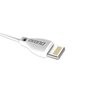 Jungiamasis laidas Dudao USB / Lightning 2.1A kabelis 2m baltas, L4L 2m, baltas kaina ir informacija | Laidai telefonams | pigu.lt