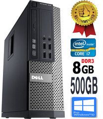 Компьютер Dell Optiplex 790 i7-2600 8GB 500GB DVDRW Windows 10 Professional цена и информация | Компьютер Dell Optiplex 790 i7-2600 8GB 500GB DVDRW Windows 10 Professional | pigu.lt