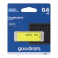 GOODRAM FLASHDRIVE 64 ГБ UME2 USB 2.0 ЖЕЛТЫЙ