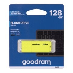 GoodRam UME2 USB 2.0 128GB kaina ir informacija | USB laikmenos | pigu.lt