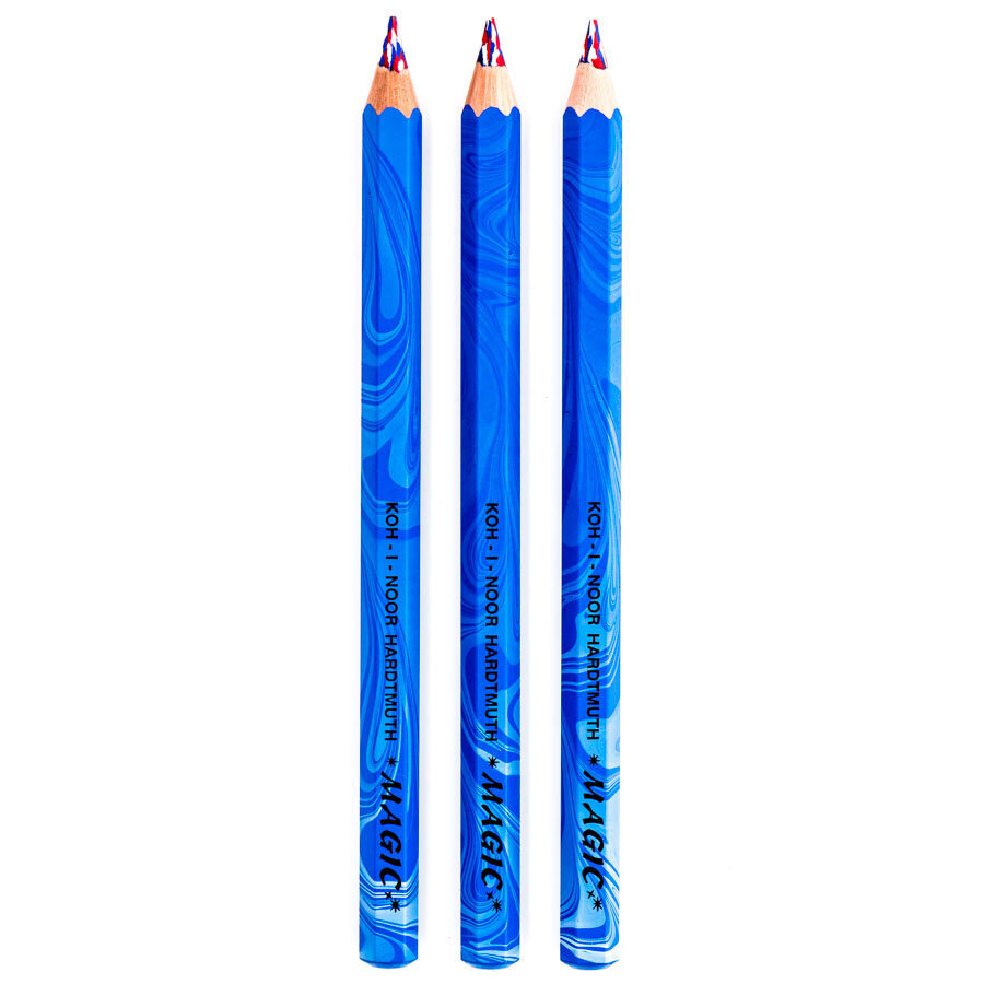 Spalvoti pieštukai Magic Jumbo Koh-I-Noor цена и информация | Piešimo, tapybos, lipdymo reikmenys | pigu.lt