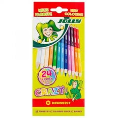 Набор детских цветных карандашей "Jolly" цена и информация | Принадлежности для рисования, лепки | pigu.lt