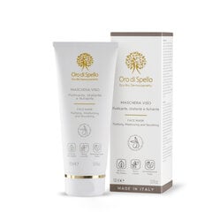 Увлажняющая маска для лица с белой глиной OR DI SPELLO FACE MASK Purifying, Moisturizing and Nourishing, 100 мл цена и информация | Маски для лица, патчи для глаз | pigu.lt