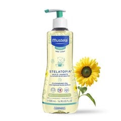 Очищающее масло для детей Mustela Stelatopia 500 мл цена и информация | Косметика для мам и детей | pigu.lt