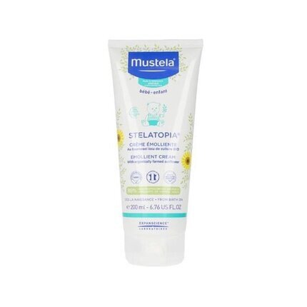 Kremas vaikams Mustela Stelatopia Emollient, 200 ml цена и информация | Kosmetika vaikams ir mamoms | pigu.lt