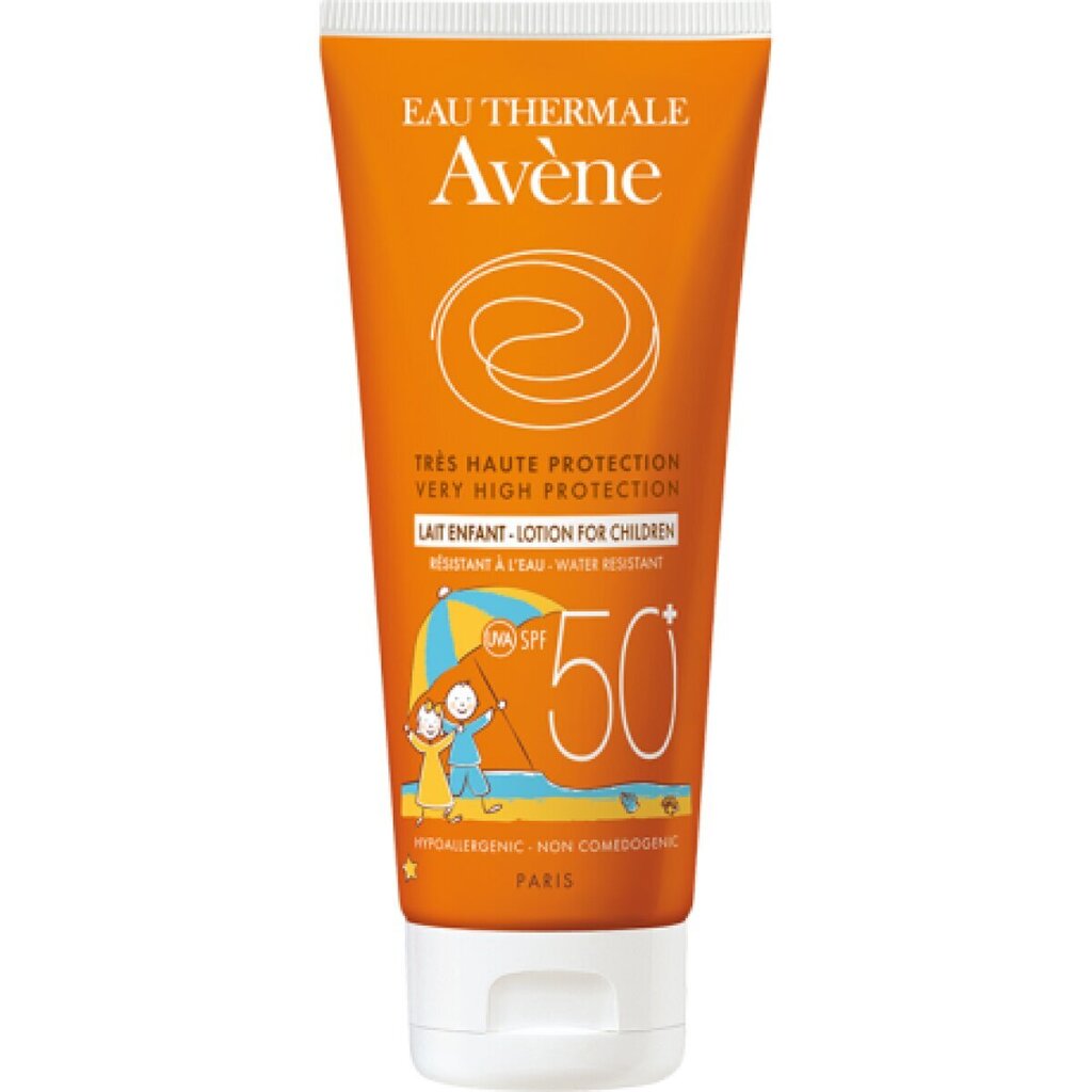 Kūno kremas nuo saulės Avene Very High Protection Lotion SPF50+ Children 250 ml kaina ir informacija | Kremai nuo saulės | pigu.lt