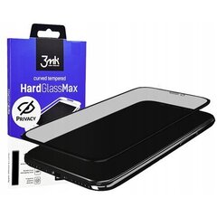 3MK HardGlassMax Privacy, skirtas iPhone 11 Pro kaina ir informacija | Apsauginės plėvelės telefonams | pigu.lt