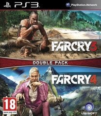 Far Cry 3 and Far Cry 4 Double Pack, PS3 kaina ir informacija | Kompiuteriniai žaidimai | pigu.lt