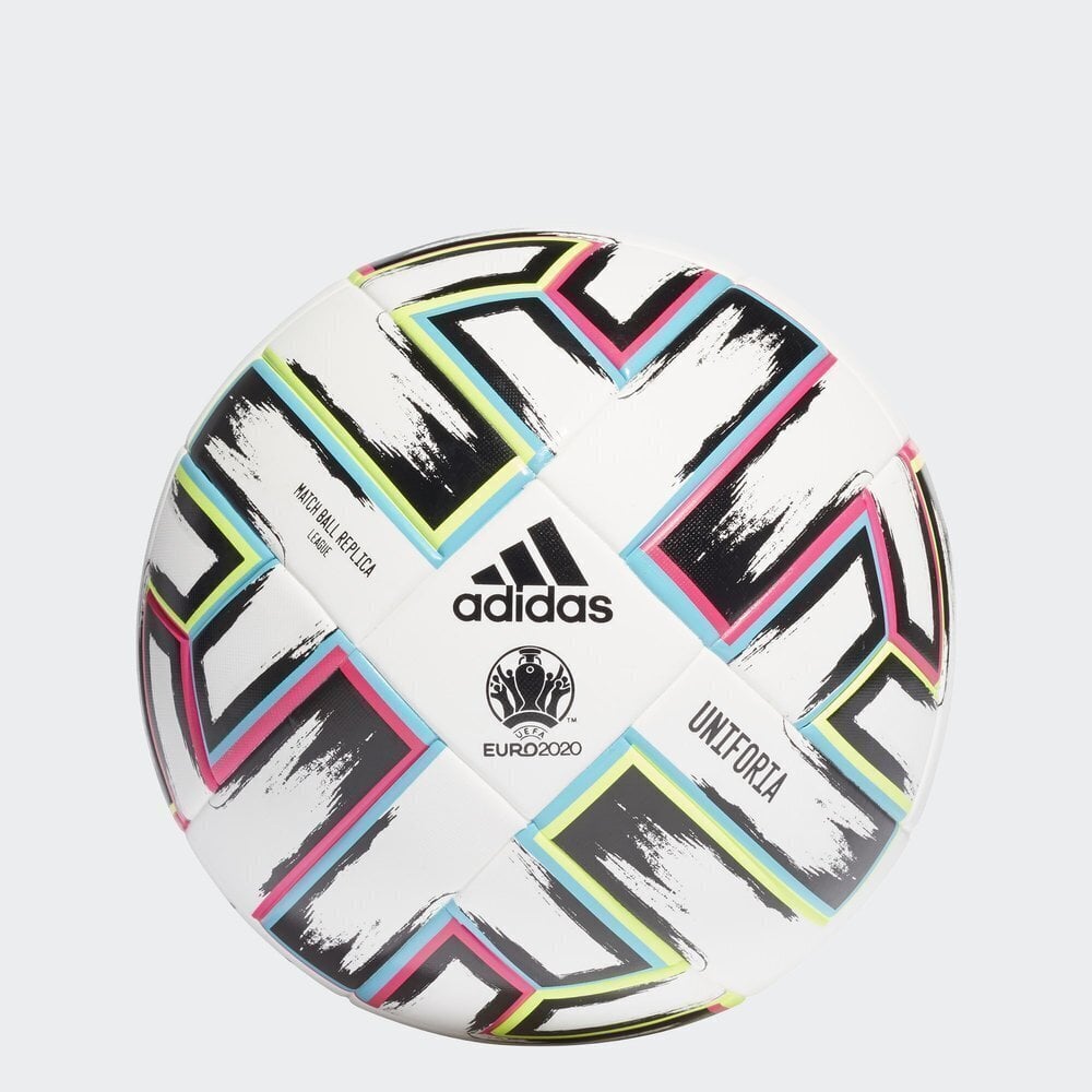 Futbolo kamuolys ADIDAS EURO2020 UNIFORIA LEAGUE BOX цена и информация | Futbolo kamuoliai | pigu.lt