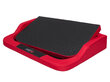 Hobbydog guolis Medico Standard L, 75x50 cm, raudonos/juodos spalvos kaina ir informacija | Guoliai, pagalvėlės | pigu.lt