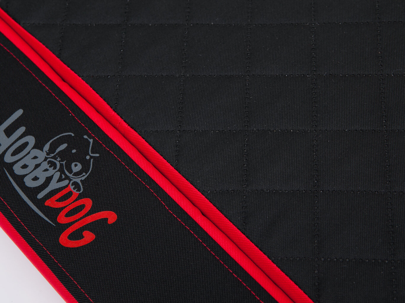 Hobbydog guolis Medico Standard L, 75x50 cm, raudonos/juodos spalvos kaina ir informacija | Guoliai, pagalvėlės | pigu.lt